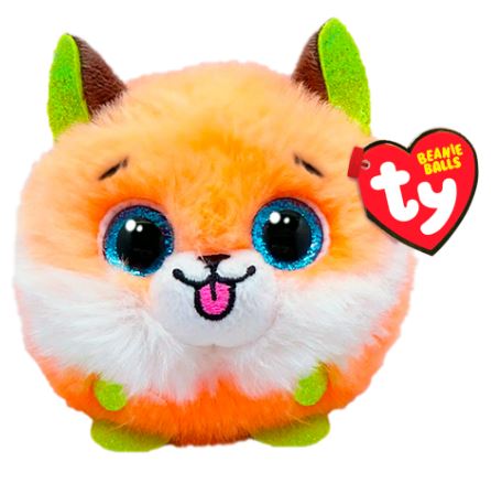 TY BEANIE BALLS - 'SHERBET' FOX - Toyworld Frankston