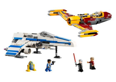 LEGO 75364 STAR WARS NEW REPUBLIC E WING VS SHIN HATIS STARFIGHTER - Toyworld Frankston