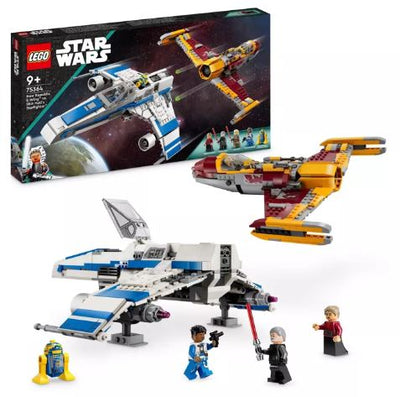 LEGO 75364 STAR WARS NEW REPUBLIC E WING VS SHIN HATIS STARFIGHTER - Toyworld Frankston