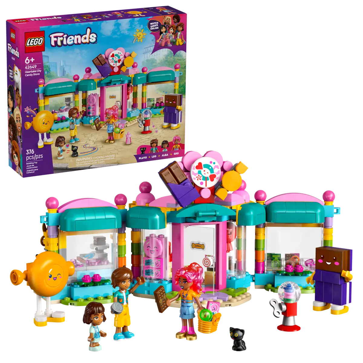 LEGO FRIENDS 42649 HEARTLAKE CITY CANDY STORE - Toyworld Frankston