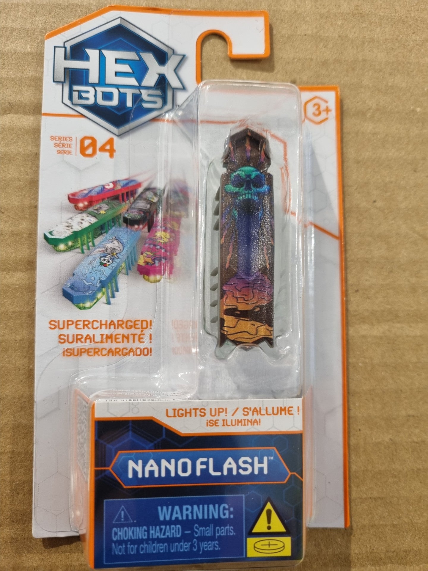 HEX BOTS - NANO FLASH SERIES 4 - SKULL