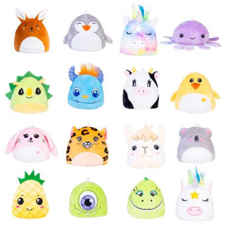 SMOOSHO'S PALS REVERSABLE KEYRINGS ASSORTMENT