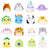 SMOOSHO'S PALS REVERSABLE KEYRINGS ASSORTMENT