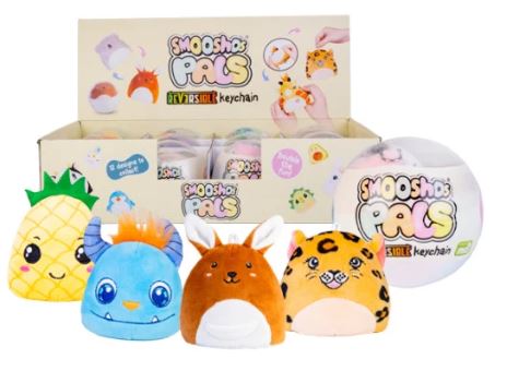SMOOSHO'S PALS REVERSABLE KEYRINGS ASSORTMENT - Toyworld Frankston