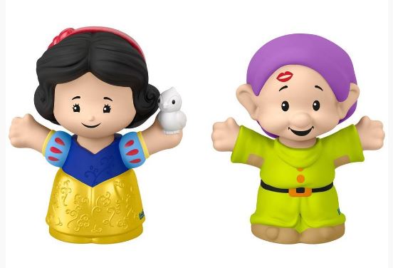 FISHER PRICE LITTLE PEOPLE - DISNEY PRINCESS - SNOW WHITE AND DOPEY - Toyworld Frankston