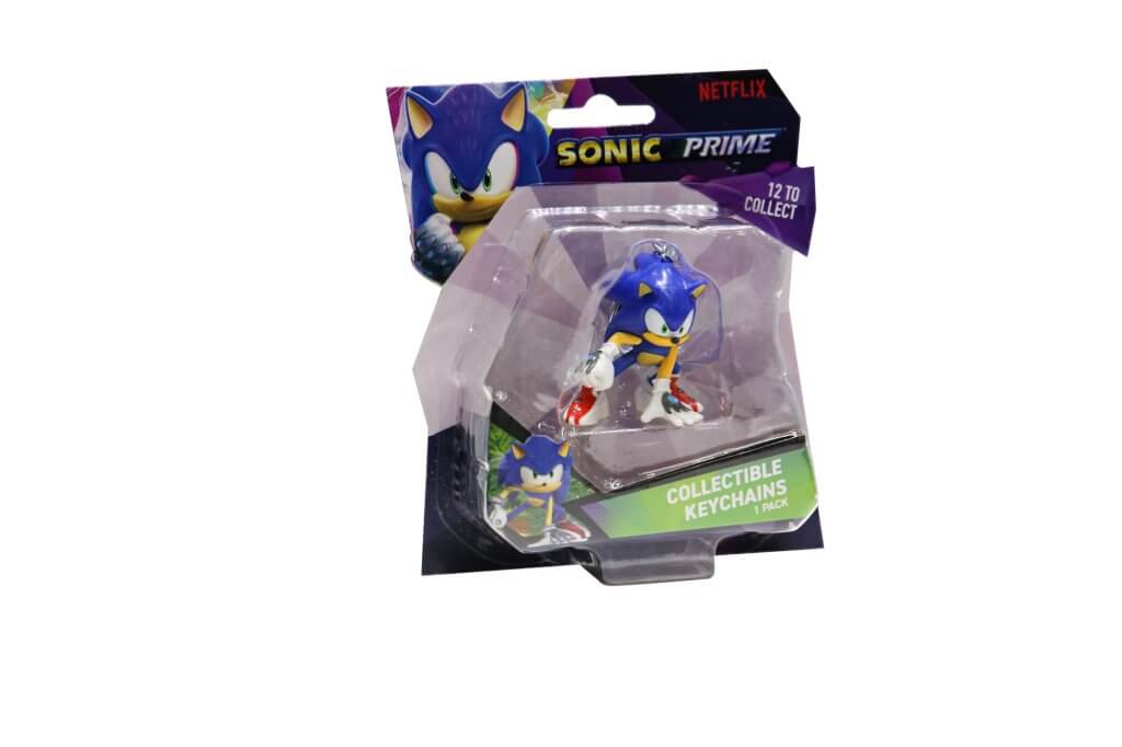 SONIC THE HEDGEHOG - SONIC PRIME - COLLECTIBLE FIGURE KEYCHAIN BLISTER ASSORTED - Toyworld Frankston