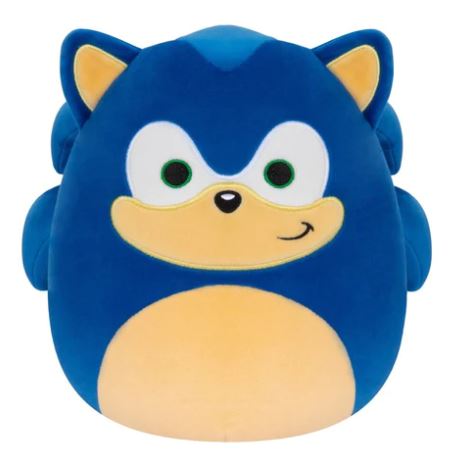 SQUISHMALLOWS -  SEGA SONIC 8 INCH PLUSH - SONIC THE HEDGEHOG - Toyworld Frankston