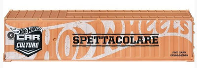 HOT WHEELS - CAR CULTURE CONTAINER SET - SPETTACOLARE - Toyworld Frankston