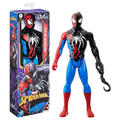 MARVEL - VENOM-VERSE TITAN HERO FIGURE - SPIDER-MAN - Toyworld Frankston