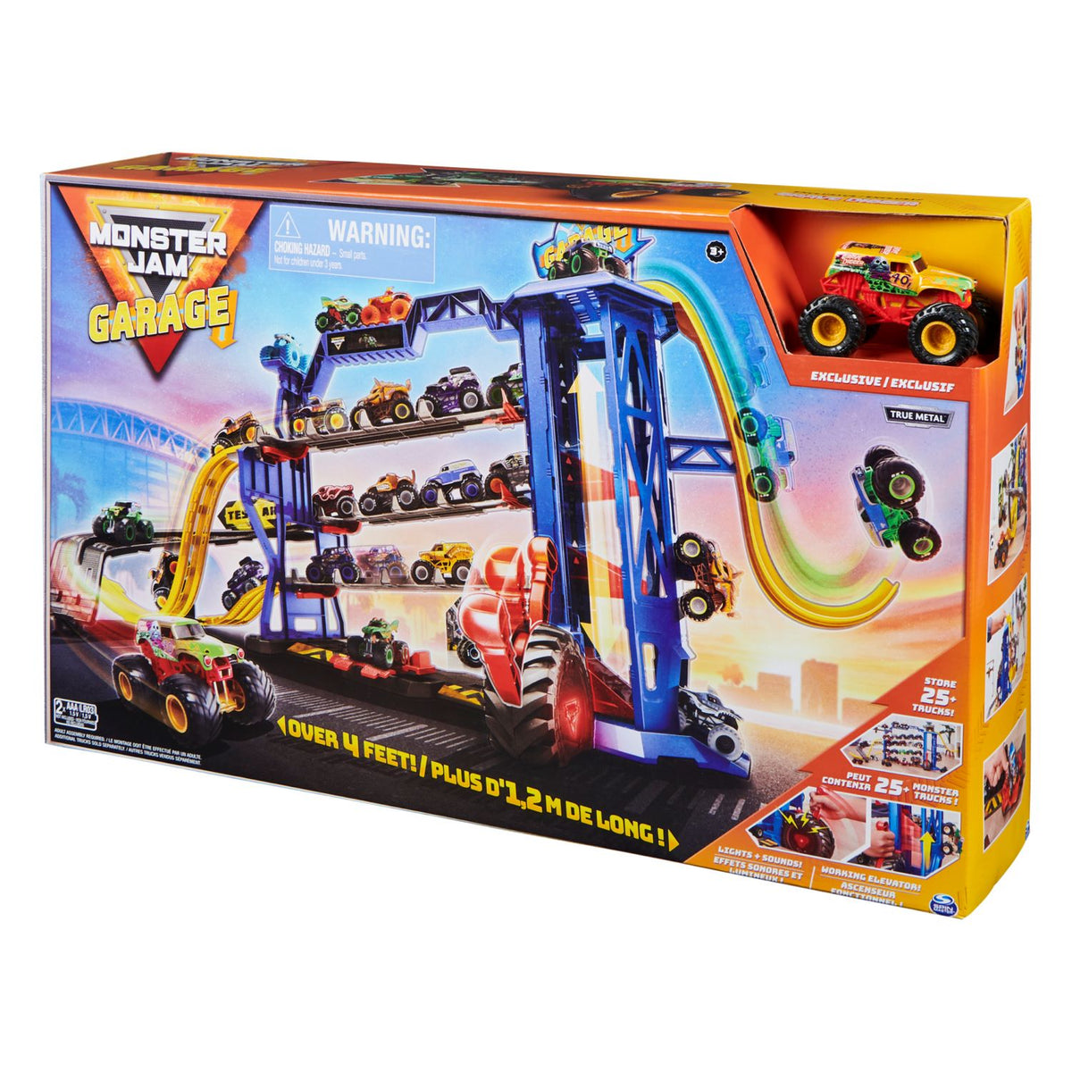 MONSTER JAM 1:64 GARAGE PLAY SET