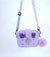SWAP POP PURSE - PURPLE BAT