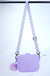SWAP POP PURSE - PURPLE BAT