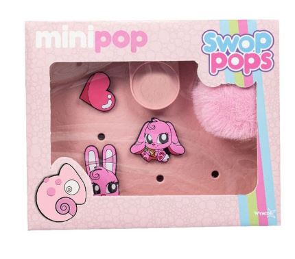 SWAP POP PURSE - PINK BUNNY - Toyworld Frankston