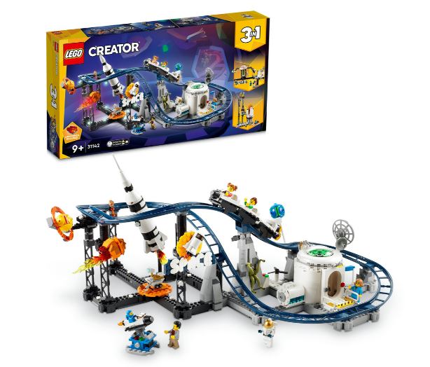 LEGO CREATOR 31142 3 IN 1 SPACE ROLLER COASTER - Toyworld Frankston