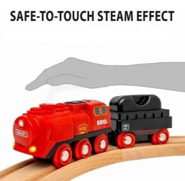 BRIO STEAMING TRAIN SET 24 PIECES