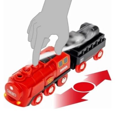 BRIO STEAMING TRAIN SET 24 PIECES