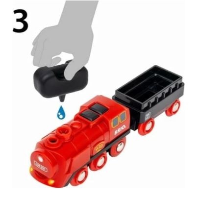 BRIO STEAMING TRAIN SET 24 PIECES