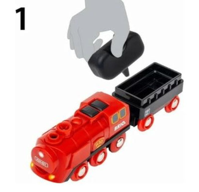 BRIO STEAMING TRAIN SET 24 PIECES