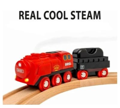BRIO STEAMING TRAIN SET 24 PIECES