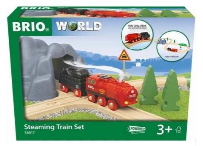 BRIO STEAMING TRAIN SET 24 PIECES