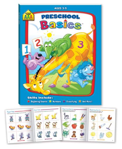SCHOOL ZONE: PRESCHOOL BASICS: SOUNDS, NUMBERS, CLASSIFYING. - Toyworld Frankston