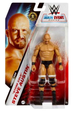 WWE BASIC FIGURE SERIES 150 - STONE COLD STEVE AUSTIN - Toyworld Frankston