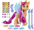 MY LITTLE PONY - SUNNY STARSCOUT RIBBON HAIR STYLES