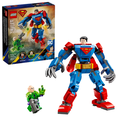 LEGO 76302 DC SUPERMAN MECH VS. LEX LUTHOR - Toyworld Frankston