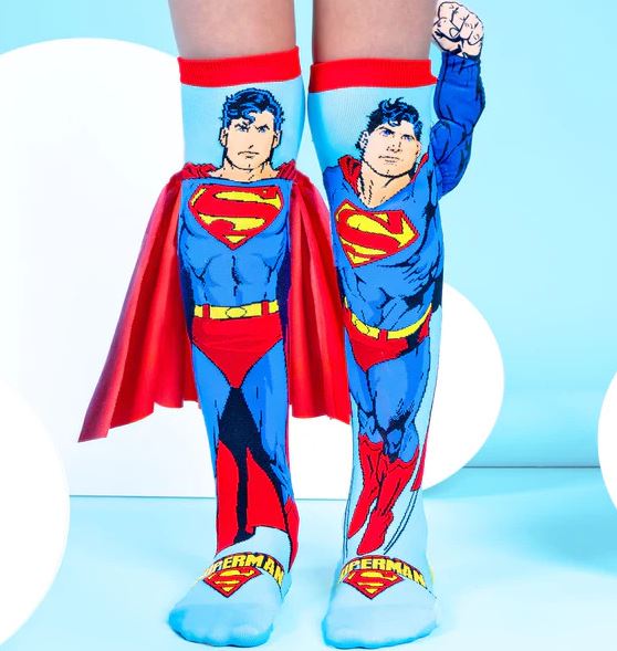 MADMIA SUPERMAN SOCKS - Toyworld Frankston