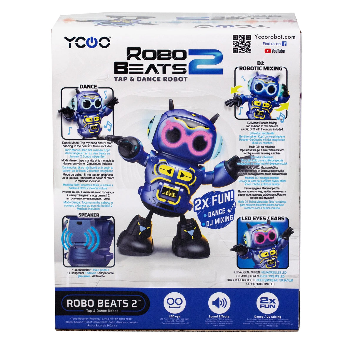 SILVERLIT YCOO ROBO BEATS 2 - TAP AND DANCE ROBOT