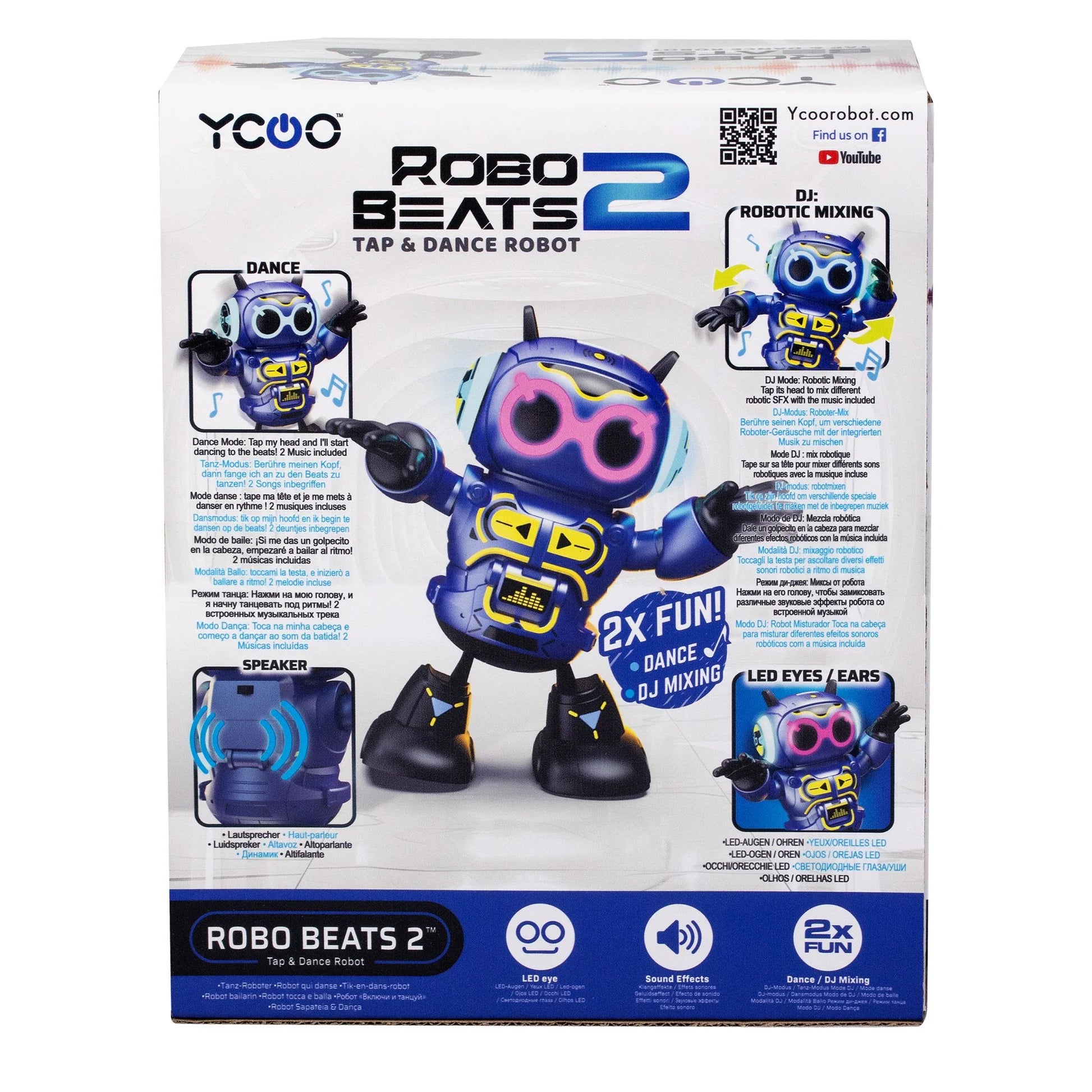 SILVERLIT YCOO ROBO BEATS 2 - TAP AND DANCE ROBOT