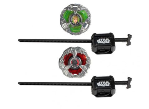 BEYBLADE X STAR WARS COLLAB MULTIPACK - LUKE SKYWALKER 4-80B AND DARTH VADER 4-60P