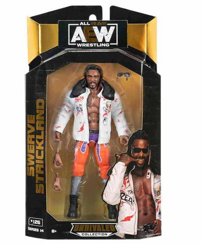 ALL ELITE WRESTLING UNRIVALED#126 SWERVE STRICKLAND ACTION FIGURE