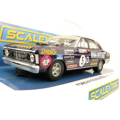 SCALEXTRIC FORD XY FALCON 1972 BATHURST SLOT CAR - Toyworld Frankston