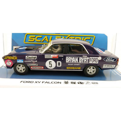 SCALEXTRIC FORD XY FALCON 1972 BATHURST SLOT CAR - Toyworld Frankston