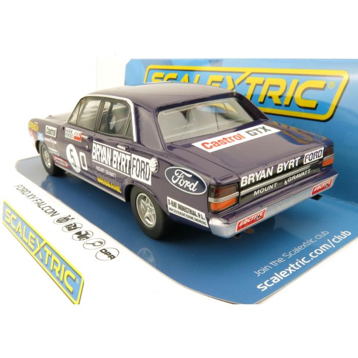 SCALEXTRIC FORD XY FALCON 1972 BATHURST SLOT CAR - Toyworld Frankston