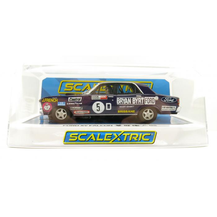 SCALEXTRIC FORD XY FALCON 1972 BATHURST SLOT CAR - Toyworld Frankston