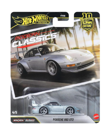 HOT WHEELS PREMIUM MODERN CLASSICS - PORSCHE 993 GT2