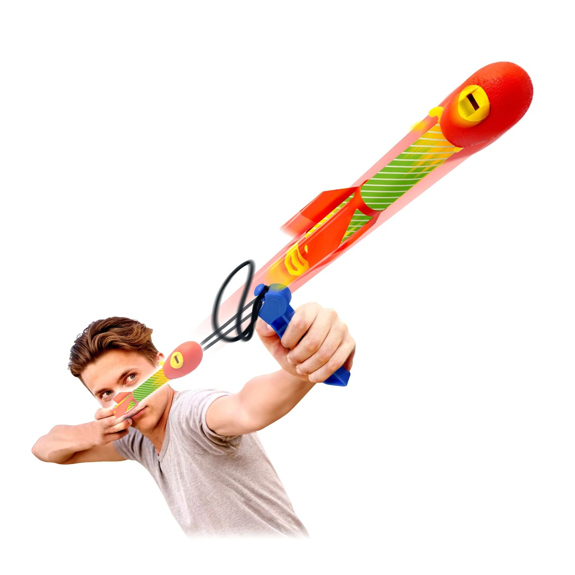 SLAM SHOT PULL AND LAUNCH RIPP'N WHISTLING ROCKET - Toyworld Frankston
