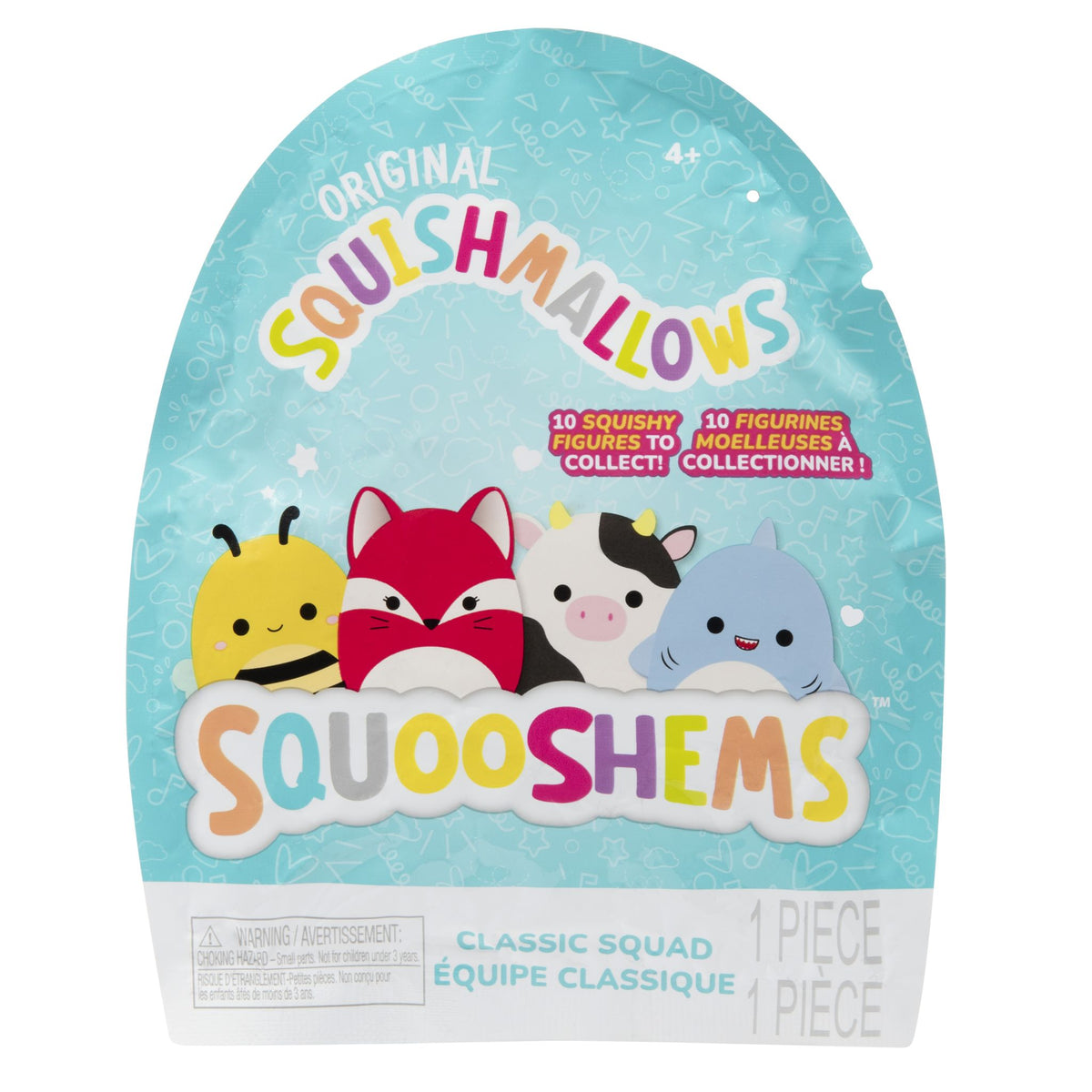 SQUISHMALLOW 2.5" CLASSIC SQUAD WAVE MYSTERY BLIND BAG - Toyworld Frankston