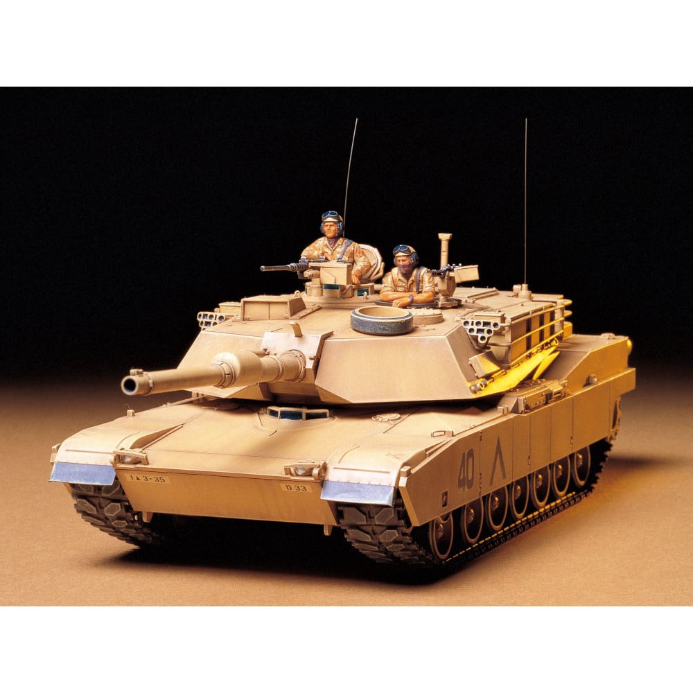 TAMIYA 1/35 US M1A1 ABRAMS 120MM MAIN BATTLE TANK - Toyworld Frankston