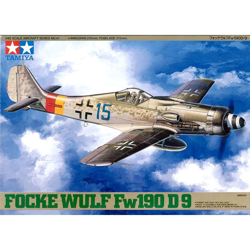 TAMIYA 1/48 FOCKE WULF FW190 D9 - Toyworld Frankston