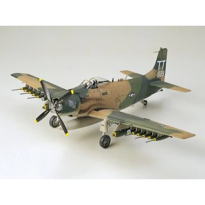 TAMIYA 1/48 DOUGLAS A-1J SKYRAIDER U. S. AIR FORCE - Toyworld Frankston