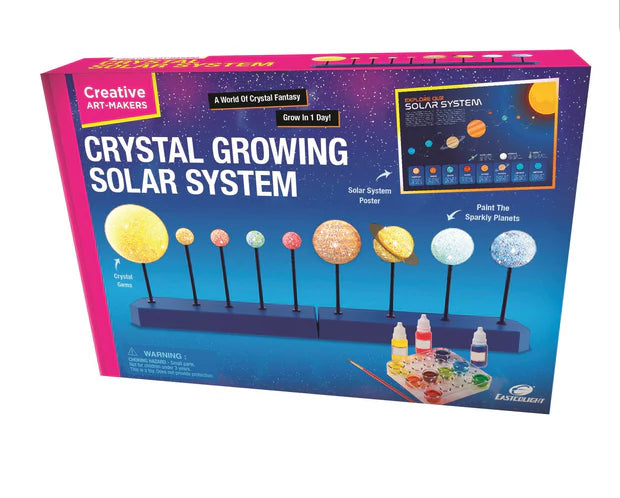 CREATIVE ART-MAKERS DIY -  CRYSTAL GROWING SOLAR SYSTEM - Toyworld Frankston