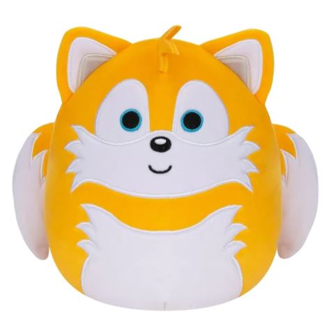 SQUISHMALLOWS -  SEGA SONIC 8 INCH PLUSH - TAILS THE FOX - Toyworld Frankston