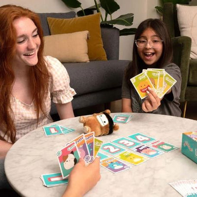 SQUISHMALLOWS TAKE 4 CARD GAME WITH PLUSH - Toyworld Frankston