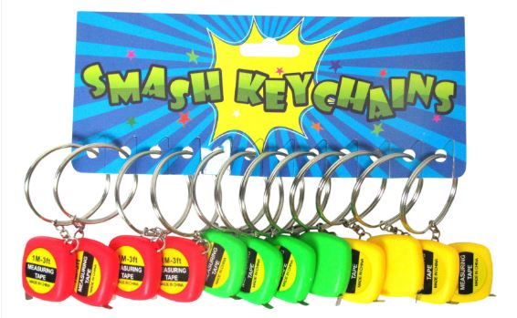 MEASURING TAPE 1M - KEYRING - Toyworld Frankston