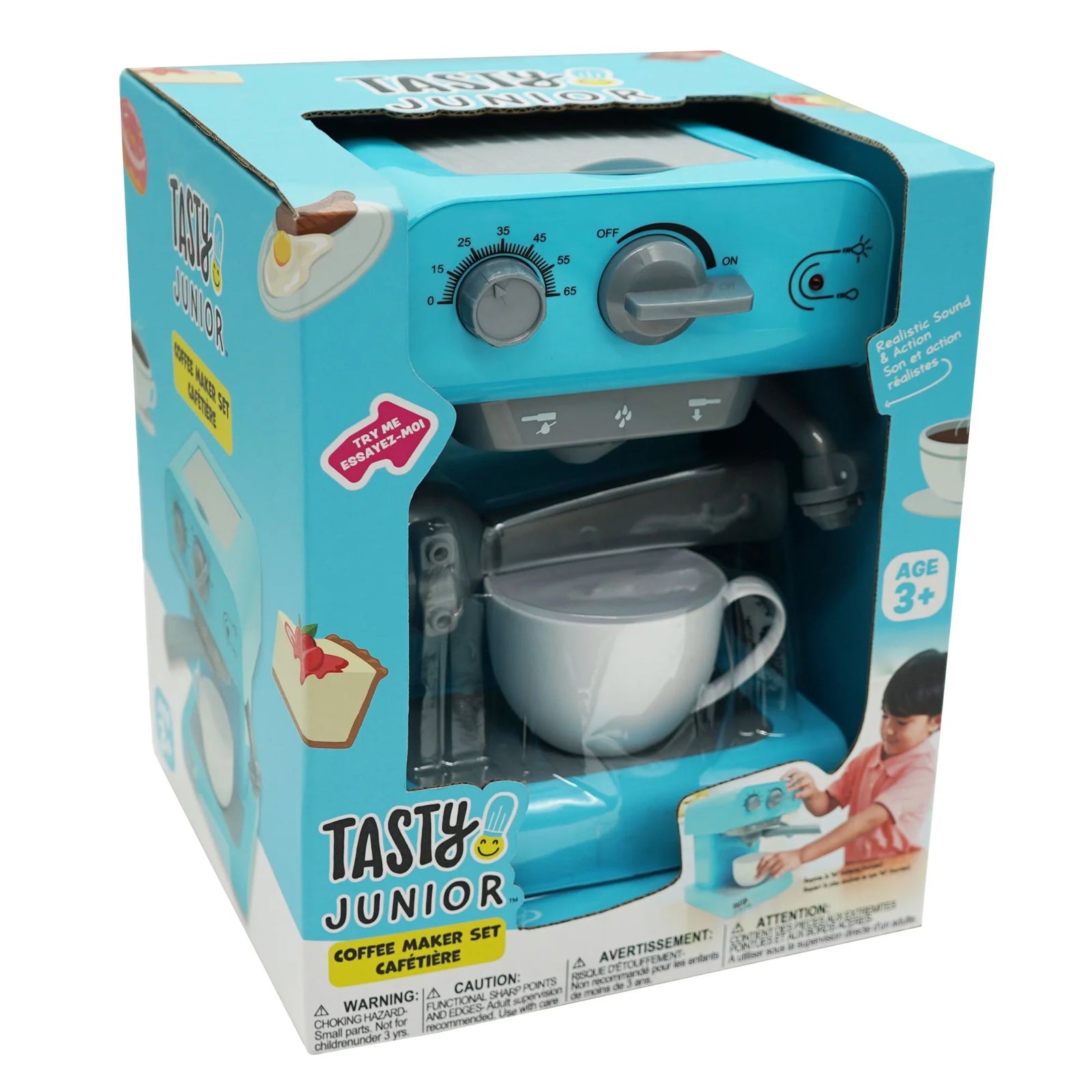TASTY JR COFFEE MAKER SET - Toyworld Frankston