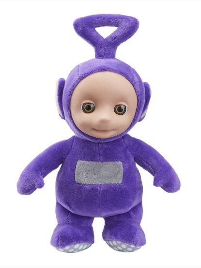 TELETUBBIES - TALKING TINKY WINKY SOFT PLUSH - Toyworld Frankston