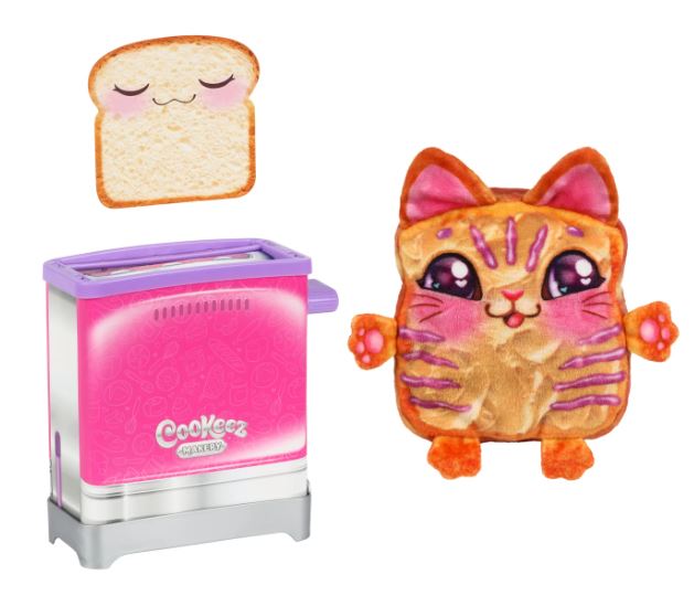 COOKEEZ MAKERY - TOASTY TREATZ - BLIND BOX - SCENTED PLUSH SEASON 1 - Toyworld Frankston
